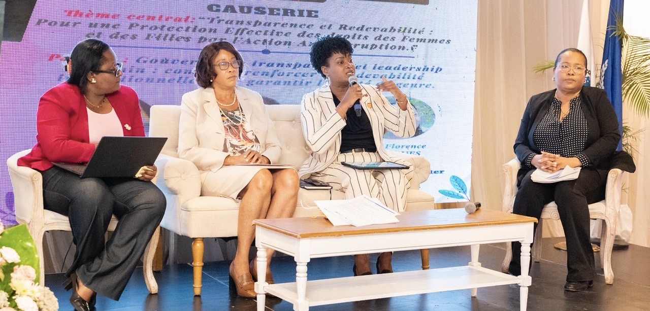 L’Unité de Lutte Contre la Corruption et Nègès Mawon plaident pour une gouvernance transparente au bénéfice des femmes